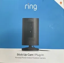Stick Up Cam Plug-In - Indoor/Outdoor Smart Security Camera with Two-Way Talk