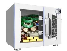 SYSENFO 0.25 Feet Cubic Safe Box, Money Lock Safes with Digital Keypad