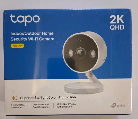 Tapo, indoor outdoor, home security, Wi-Fi camera, 2K QHD