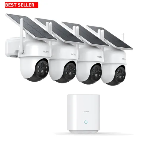 Wireless Outdoor Security Cameras: 360° Coverage, No Subscription & Easy Setup