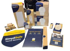 SimpliSafe Home Security System – 14 Piece Kit w/ 2 Outdoor Cameras (Brand New,