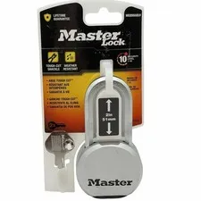 Master Lock Magnum M930XKADLH Heavy Duty Padlock 2” Shackle Solid Steel Lock