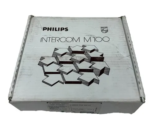 Philips Intercom M100 Master Station LBB 7050/81 NOS 8900 705 08101