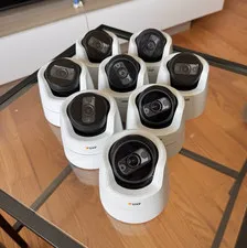 AXIS M3105-LVE 7-Cam IP Security Camera Lot PoE w/ NVR Comcast Business
