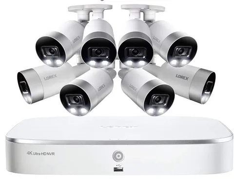 Lorex 4K HD NVR 8 Channel 2TB Security System 8 4K Camera Color Night Vision🔥