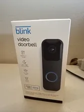 Blink Smart Video Doorbell🔔BLK Wired or Wireless Wi-fi Day Night Two Way Audio