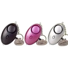 Navor Personal Safety Alarm with LED Light – 140dB Emergency Keychain Siren-3 Pc