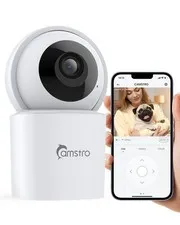 Camstro 3K Wireless PT Security IP Camera 2-Way Audio Recording Human Detection