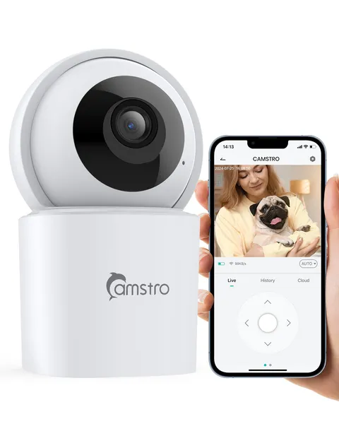 Camstro 3K Wireless PT Security IP Camera 2-Way Audio Recording Human Detection