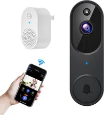 Orbitell Wireless Wi-Fi Video Doorbell Camera with Two Way Audio