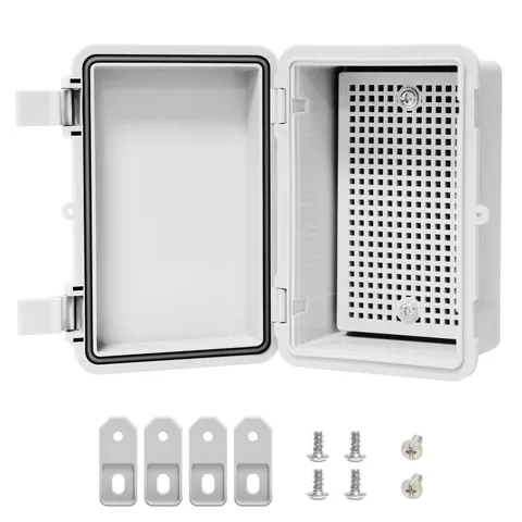 LMioEtool Junction Box, ABS Plastic, 5.9" x 3.9"x 2.8" (1pc), Opaque Cover
