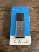 Ring Battery Doorbell 2nd Gen (newest model) 2K Speckled Gray NEW SEALD