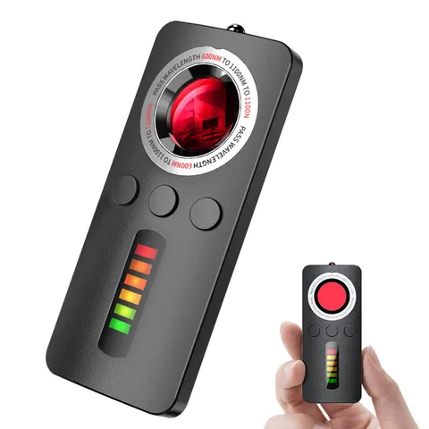 AI Privacy Pen Hidden Camera Detector,Portable Anti-Spy Bug Finder with Liste...