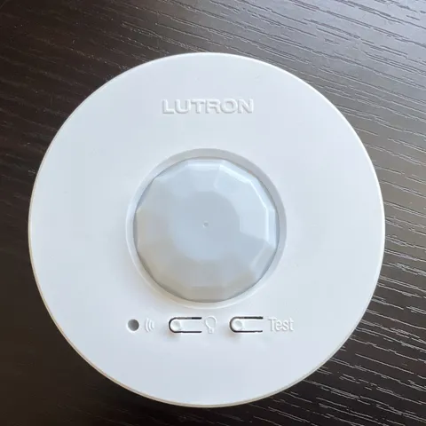 Lutron Radio Powr Savr Wireless Indoor Motion Sensor, White ULRF2-OCR2B-P