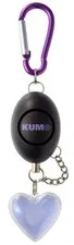 Reimei Fujii KUM Personal Alarm with Carabiner, Black