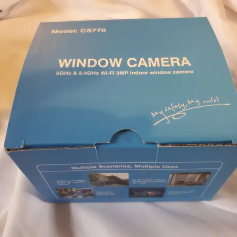 NEW - 2K Window Camera with 32GB Memory Card, 5GHz & 2.4GHz WiFi Indoor Cameras