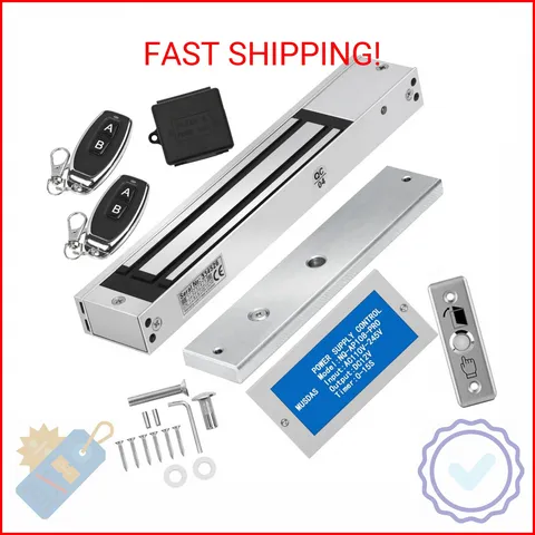 FERUERW Access Control Outswinging 600lb Electromagnetic Door Lock