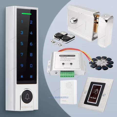 HOMSECUR Weatherproof IP66 APP WIFI Password RFID Access Control Anti-Tamper