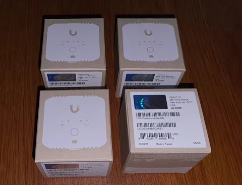 Set of 4 New in Box UniFi  Environmental Sensors (USL-Environmental)