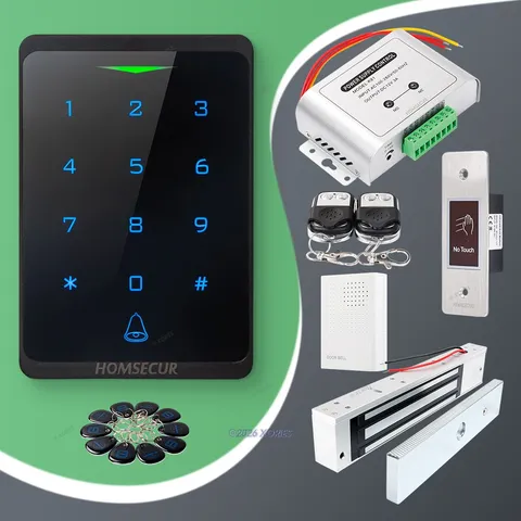 HOMSECUR Weatherproof IP66 APP WIFI Password RFID Access Control Anti-Tamper
