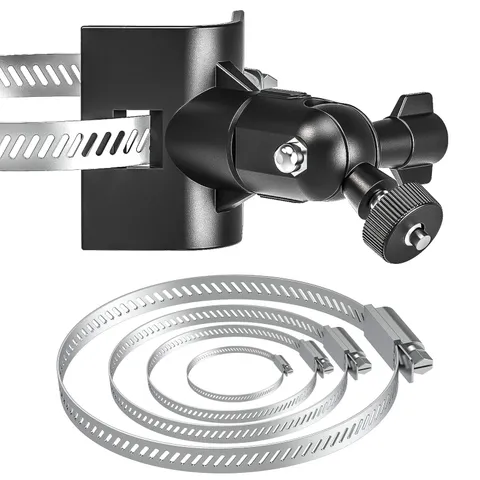 Universal Adjustable Stainless Mount Bracket Outdoor Security Camera 360 Degr...