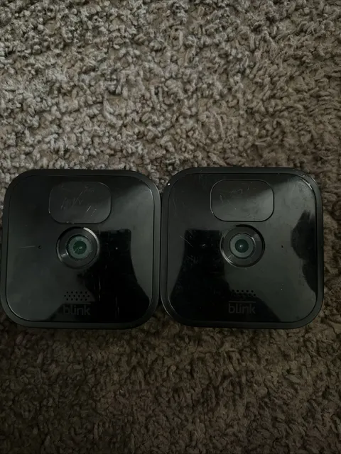Lot of 2 Blink BCM00400U Indoor Wireless Security Camera - Free Shipping