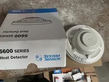 System Sensor Heat Detector P/N 5600 Series Used
