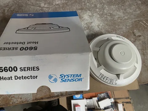 System Sensor Heat Detector P/N 5600 Series Used