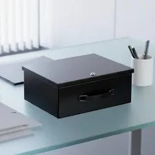 Portable Security Box Accessory Fireproof Lock Box for Jewelry Documents Car