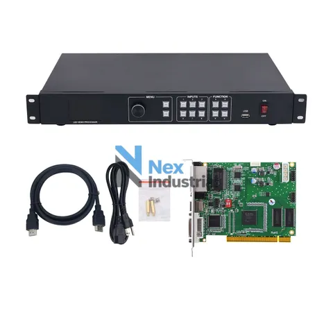 TS802D+AMS-MVP300 Linsn LED Control Card & LED Video Processor for Video Wall