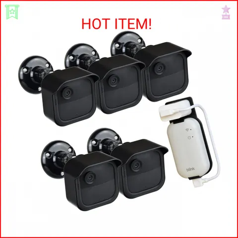 All New Blink Outdoor 4th & 3rd Gen Camera Mount Bracket,5 Pack Full Weather Pro