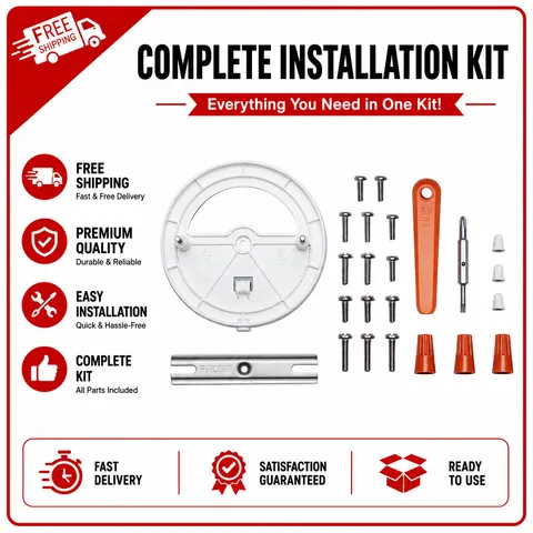 Ring Spare Parts Kit for Floodlight Cam Wired Plus White3