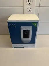 Ring Spotlight Cam Pro Battery - White NEW (Latest Model) 2025 2K Vision