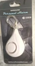 NIP Safesound Personal Alarm 125DB Pull on Keyring to activate See Pics