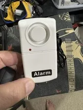 Power Failure Alarm Siren 118dB LED Alert, 110V~220V Plug-in w/ Battery Backup