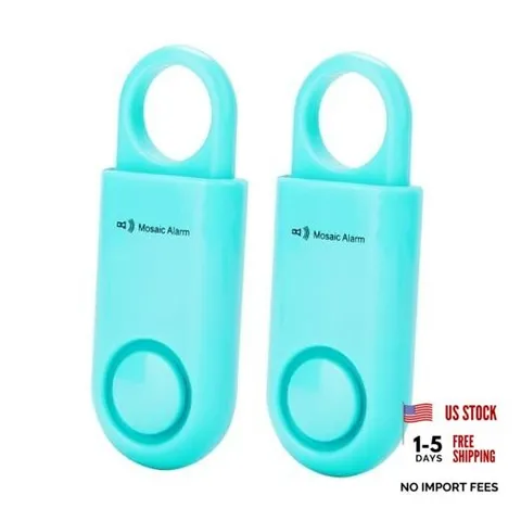 2 Pack Personal Safety Alarm Replaceable Battery | Ultra-Lightweight (0.8 Aqua