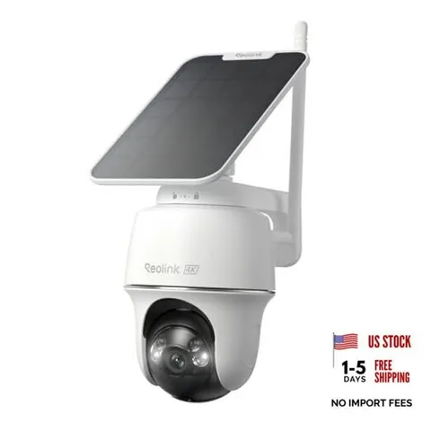 First 4K Solar Security Cameras Wireless Outdoor, Argus PT Ultra+Solar Panel,