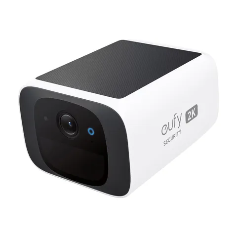 Solocam C10 Wi-Fi 2K Outdoor Security Camera with Integrated Solar Panel and No