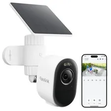 Cameras Outdoor Wireless WiFi, Argus 3 +Solar Panel with 5MP Color Night Visi...