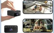 New 4K HD Smart Security Camera Enhanced Night Vision for Home & Family Safety