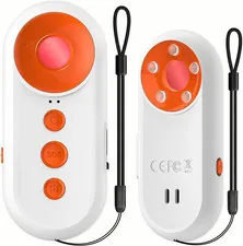 3-In-1 Travel Safety Alarm - Hotel Safety Devices with Hidden Camera Detector &