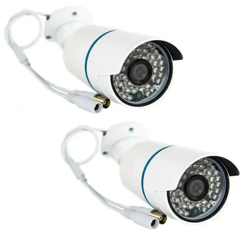 KIT 4X AHD CAMERA 3.6MM 5MPX 48 LED CCD IR PAL VIDEO SURVEILLANCE