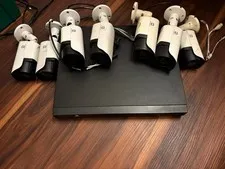 GWSECU 16CH 4K PoE NVR System w/ 8 Original Cameras - NVR3216-P16