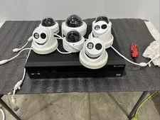 Genuine Luma LUM-510-DVR-8CH NVR 3-Luma 110 Dome 3-Luma 310 Turret 1- 500 Dom