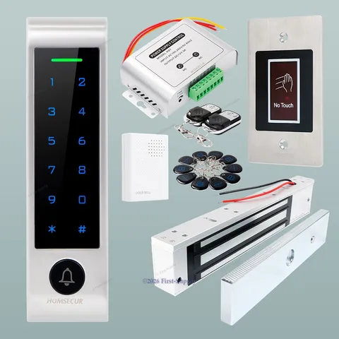 HOMSECUR IP66 APP WIFI Access Control Set Waterproof 280KG Mag Lock