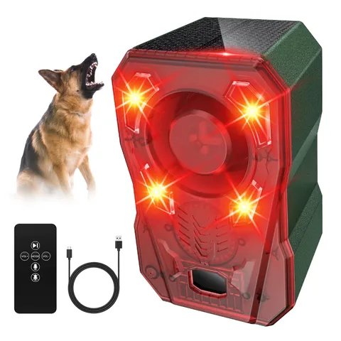 Motion Sensor Alarm Outdoor, Solar 130dB Siren and Strobe Light