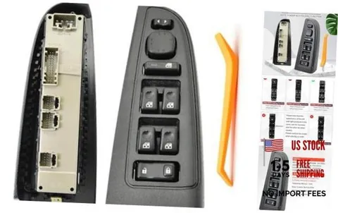 15883323 Driver Side Door Lock & Master Power Window Switch & Bezel