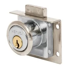 Hermex CM-24C Furniture lock, model 24, chrome