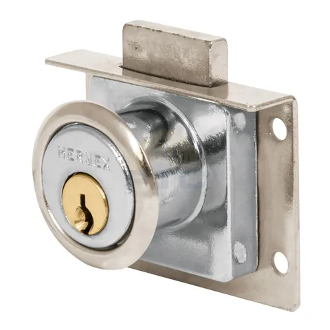 Hermex CM-24C Furniture lock, model 24, chrome