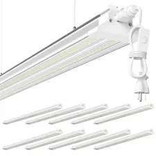Super Bright New Upgrade Hanging | Surface Mount 8' 120w 5000k 20000lm 8ft Le...
